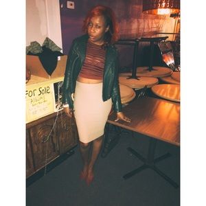 Forever21 Flux leather jacket.